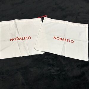 Nodaleto White Garment Dust Bags - Set of 2